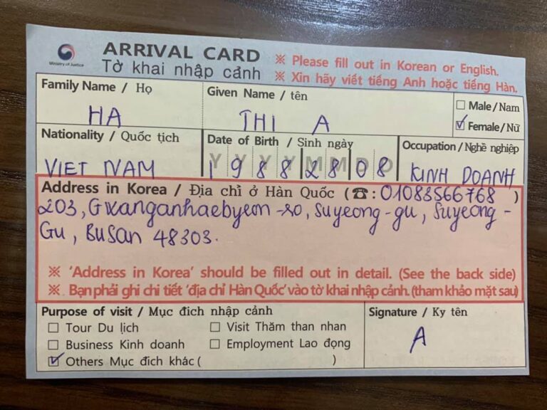 to-khai-nhap-canh-han-quoc