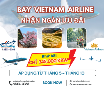 Khuyến mại cực khủng cùng VietNam Airlines