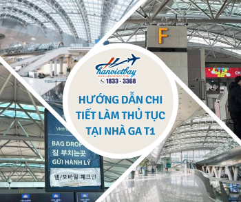 Hướng dẫn chi tiết làm thủ tục tại nhà ga T1 sân bay Incheon