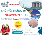 Ưu đãi tháng 10 khứ hồi Incheon - HaNoi