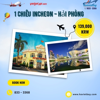 HÀNH TRÌNH 1 CHIỀU VIETJET